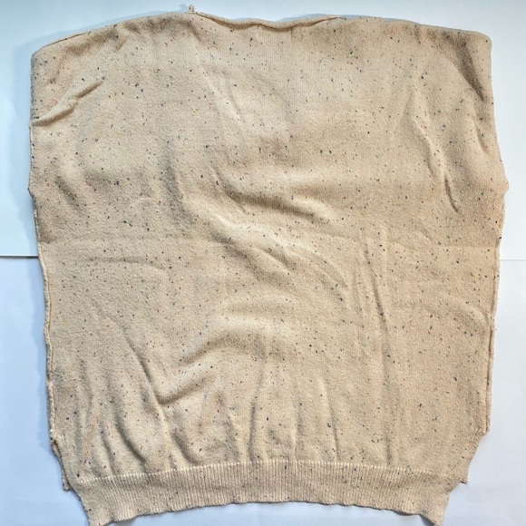 DREAMERS Rainbow Speckled Cream Oversized Comfy Sweater; Women’s Size Med/ Large - Picture 11 of 13